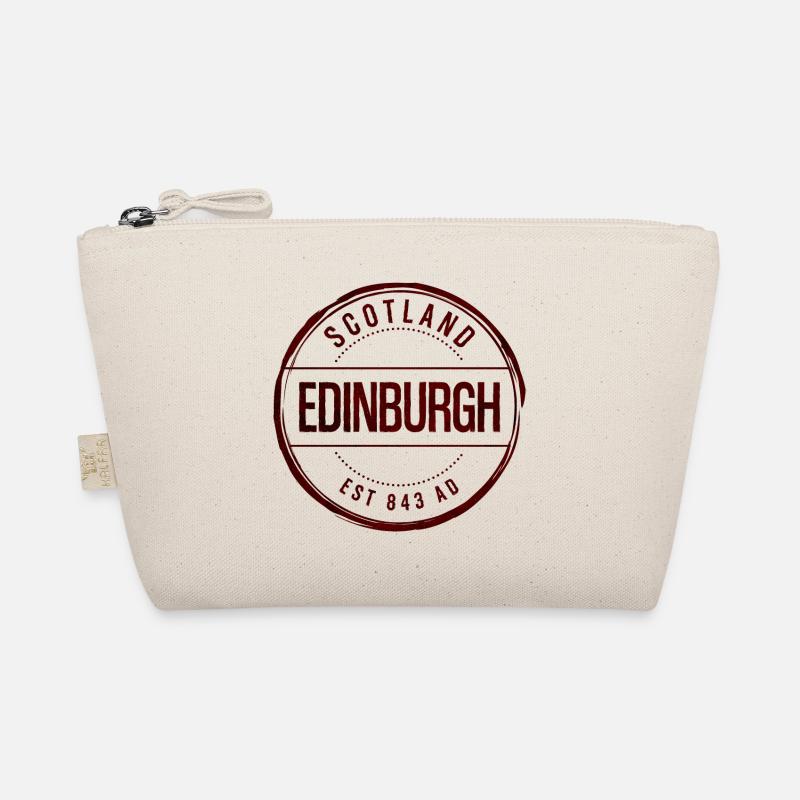 Edinburgh Vintage Stamp Bio-Täschchen