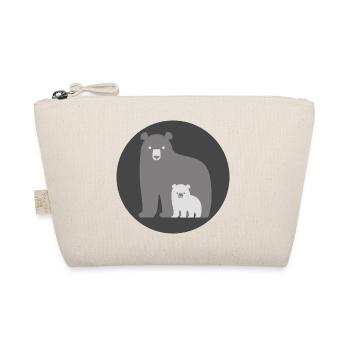 papa ours maman ours cadeau cool pour papa maman - Trousse biologique - nature - Devant