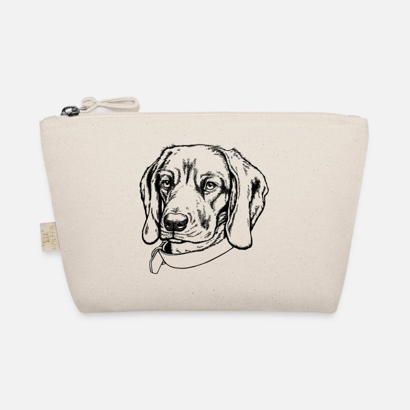 BGS Portrait black Organic Pouch