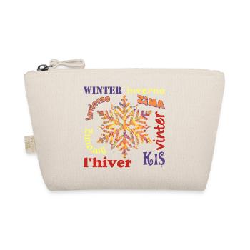 Winter multilingual E 53 - Organic Pouch - nature - Front