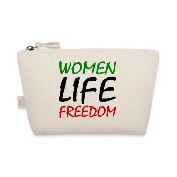 Women life freedom iran - Organic Pouch - nature - Front