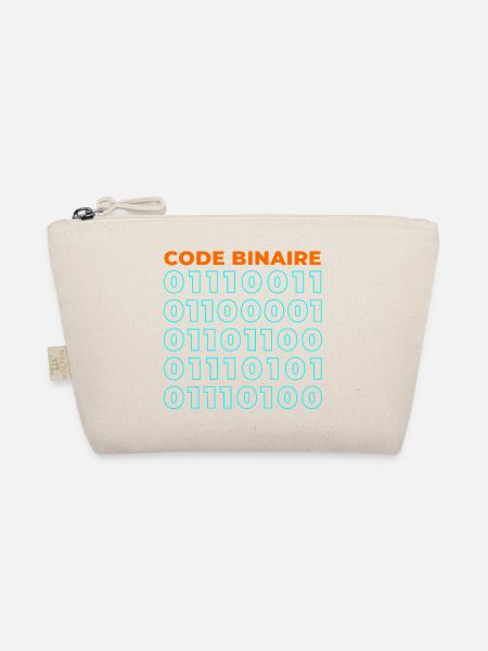 Code binaire - Trousse biologique - nature - Devant