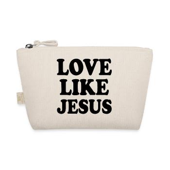 Love like jesus - Trousse biologique - nature - Devant