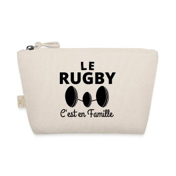 rugby, rugby sport, rugby humour - Trousse biologique - nature - Devant