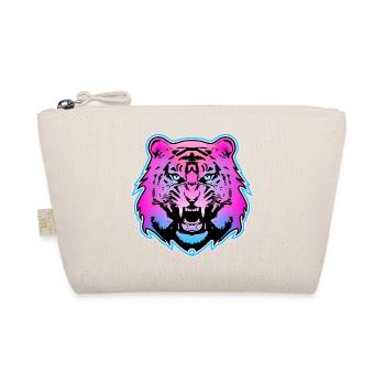 Colorful tiger - 1 - Organic Pouch - nature - Front