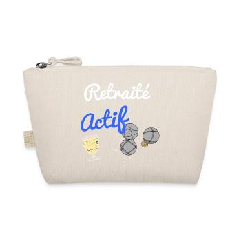 Cadeau humour retraité actif homme ou femme - Trousse biologique - nature - Devant