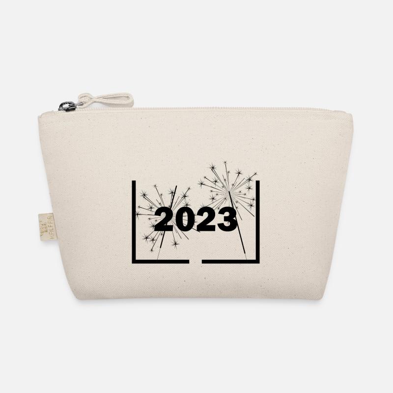 Silvester Neujahr 2023 Bio-Täschchen