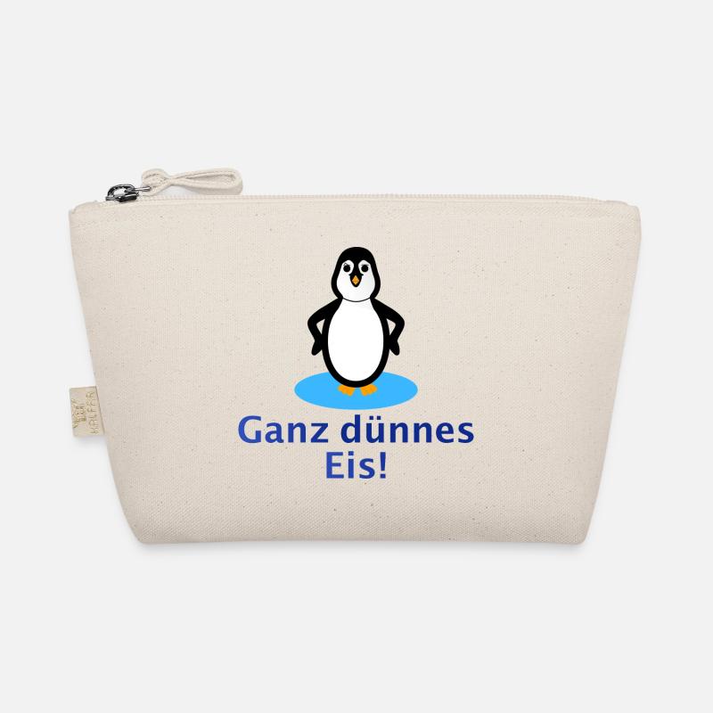 Pinguin - ganz dünnes Eis Bio-Täschchen