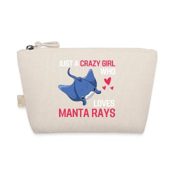 Ocean Animal Rays Fille Cadeau Manta Rays - Trousse biologique - nature - Devant