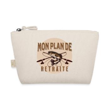 Retraite mon plan de retraite pêche humour pêcheur - Trousse biologique - nature - Devant