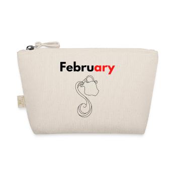 Mois avec son signe Astrologique Verseau/Février - Trousse biologique - nature - Devant