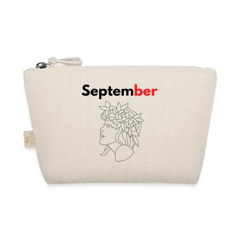 Month with his Virgo Astrological sign/September - Organic Pouch - nature - Front