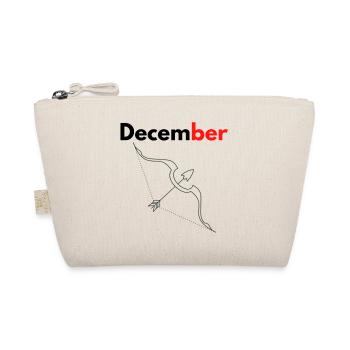 Month with its sign Astro Sagittarius/December - Organic Pouch - nature - Front
