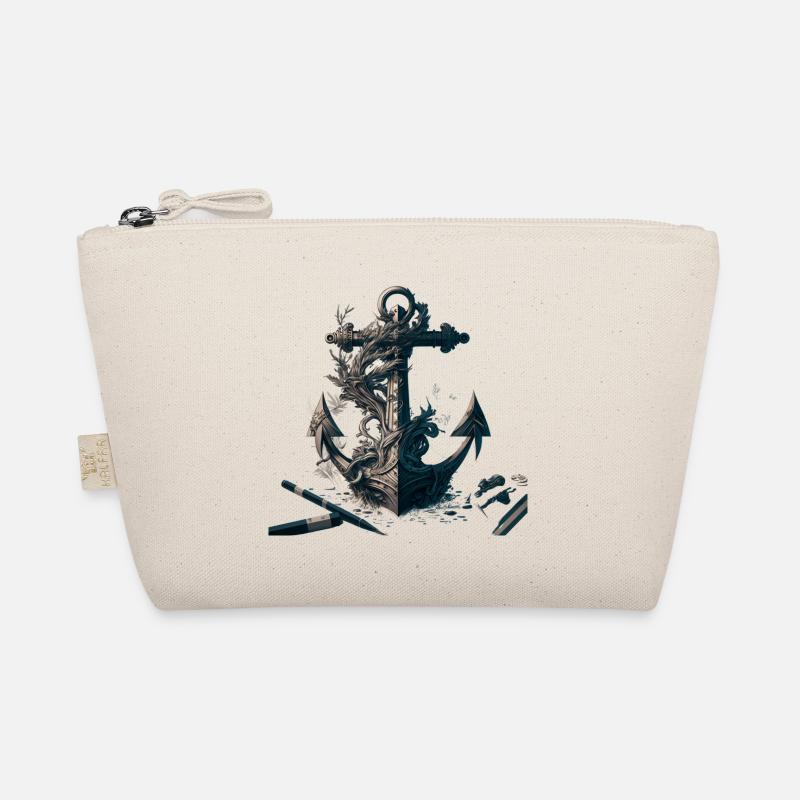 Cool, ancre maritime dans le look de navire Trousse biologique