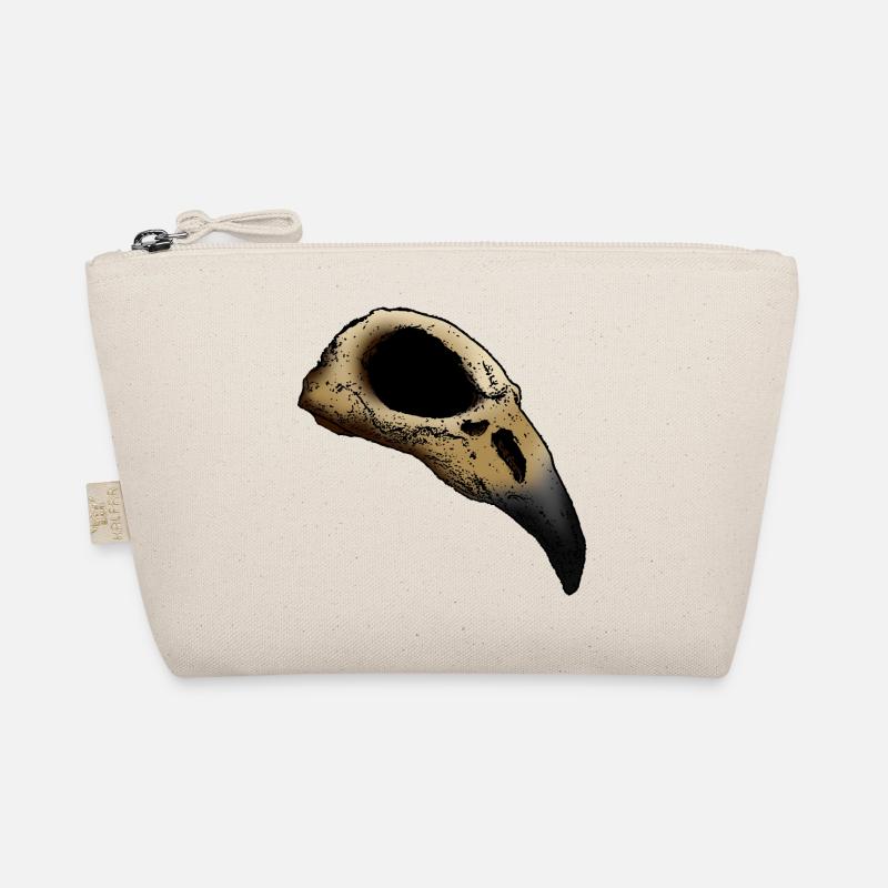 Rabenschädel Side Bio-Täschchen