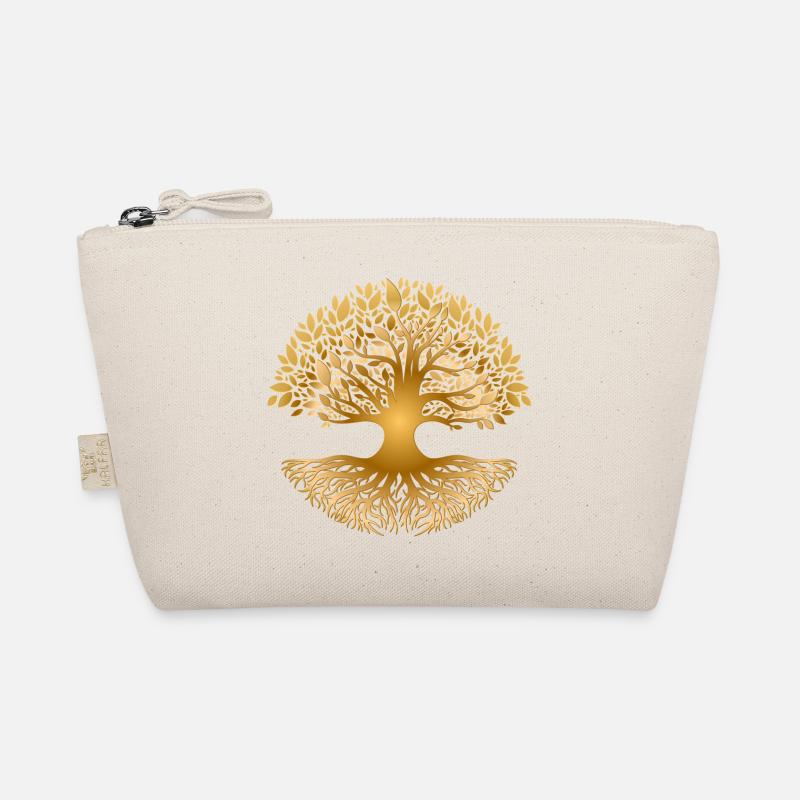 Arbre de vie Arbre du Monde Yggdrasil doré Trousse biologique