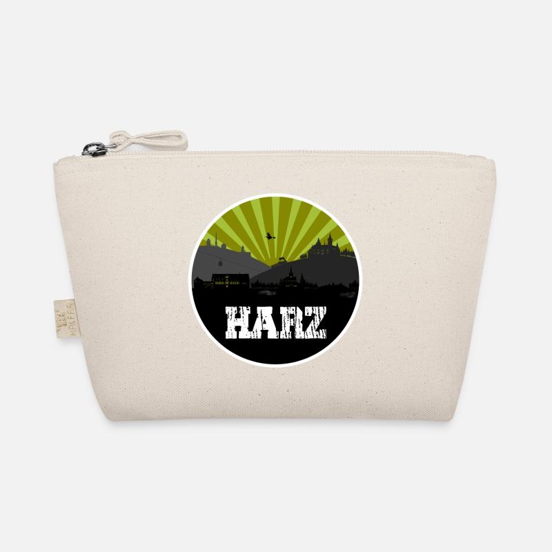 Harz Retro Skyline Bio-Täschchen