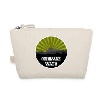Schwarzwald Retro Skyline - Bio-Täschchen - Natur - Vorne