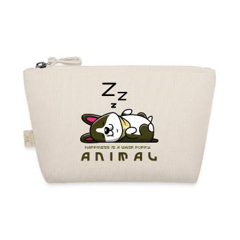 Animal Lover i love dogs - Bio-Täschchen - Natur - Vorne