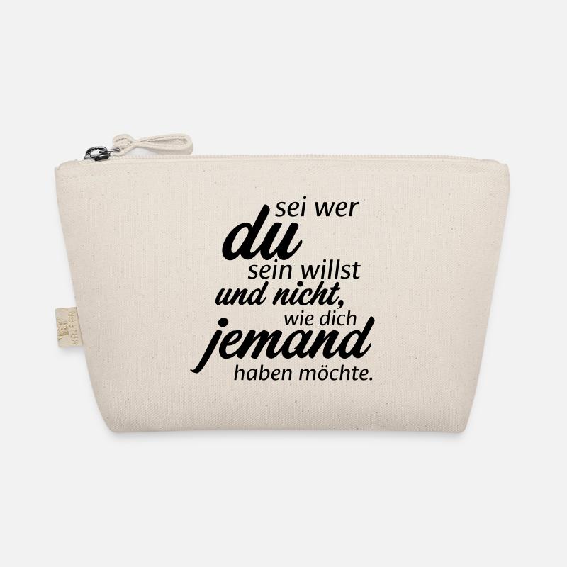 Sei wer du sein willst Bio-Täschchen