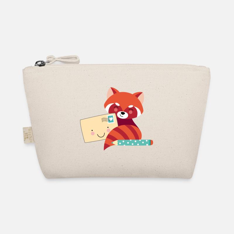 Panda roux avec lettre Trousse biologique