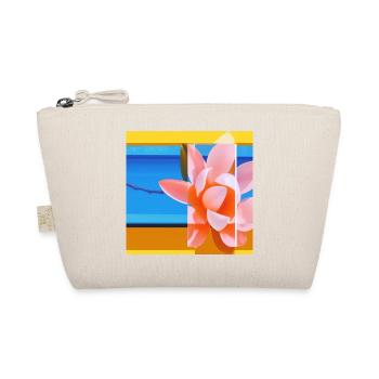 PINK ROSE - Organic Pouch - nature - Front