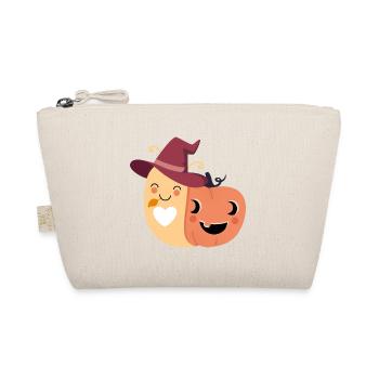 Snail with pumpkin house - Organic Pouch - nature - Front