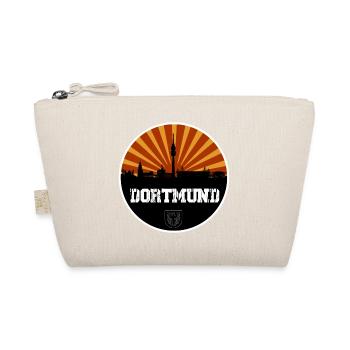 Dortmund Skyline Retro - Bio-Täschchen - Natur - Vorne