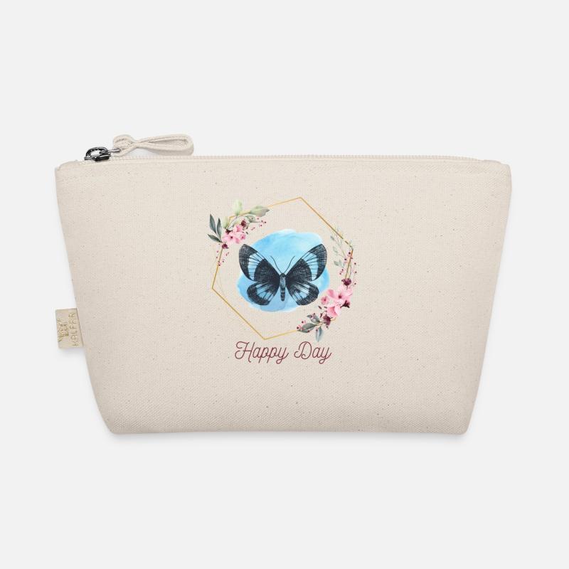 Happy Day - Bio-Täschchen - Natur