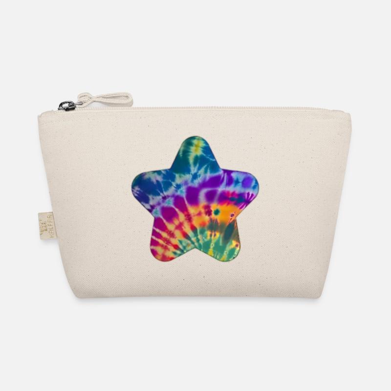 Groovy Tie Dye Star Trousse biologique