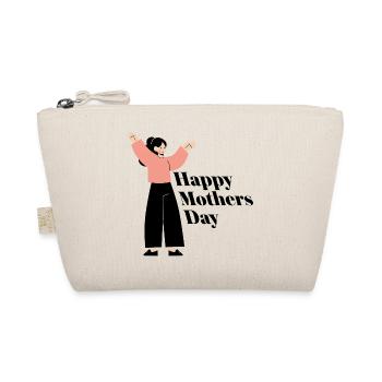 Happy Mothers Day - Bio-Täschchen - Natur - Vorne
