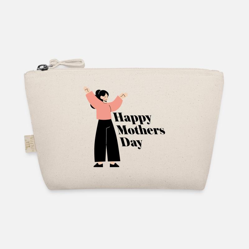 Happy Mothers Day - Bio-Täschchen - Natur