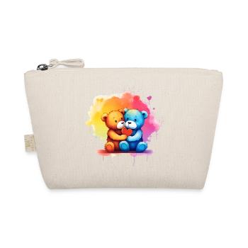 Love is a Bear Necessity - Organic Pouch - nature - Front
