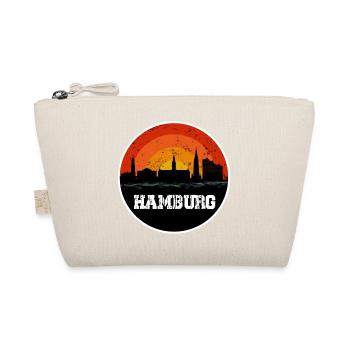 Hamburg Skyline Original - Organic Pouch - nature - Front