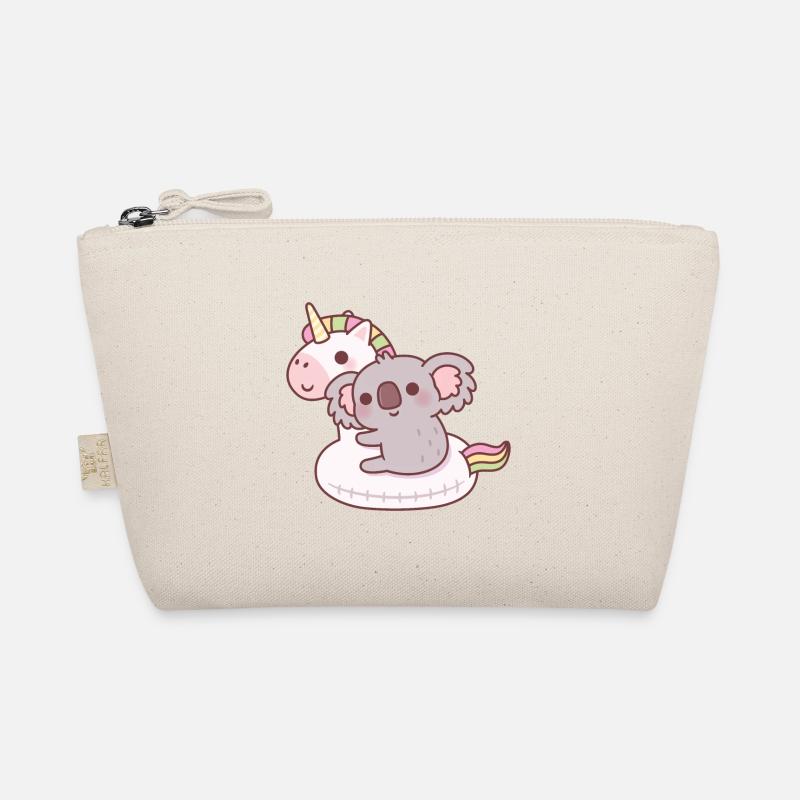Koala mignon sur le flotteur de la piscine de licorne Trousse biologique