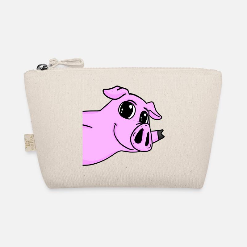 Pig Greeting Greeting Organic Pouch
