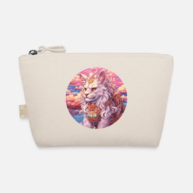 Fantasy Lion Cat Organic Pouch