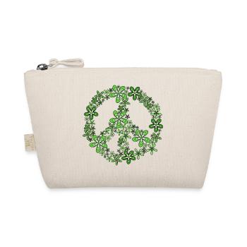Peace - Bio-Täschchen - Natur - Vorne