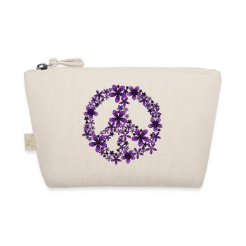 Peace - Bio-Täschchen - Natur - Vorne