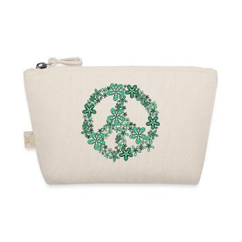 Peace - Bio-Täschchen - Natur - Vorne