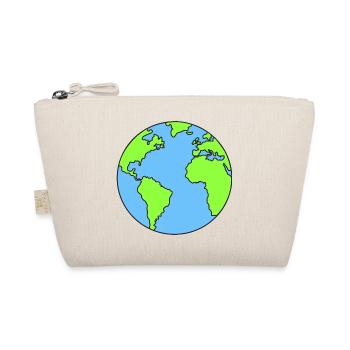 Planet Erde Erdkugel - Bio-Täschchen - Natur - Vorne