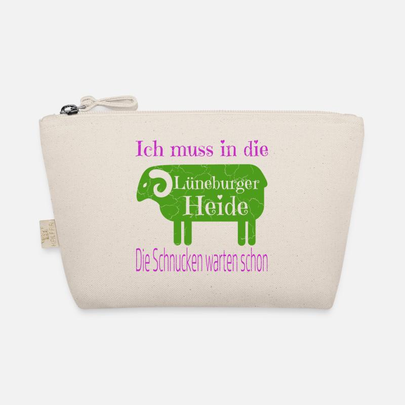 Lüneburger Heide Motiv - Bio-Täschchen - Natur
