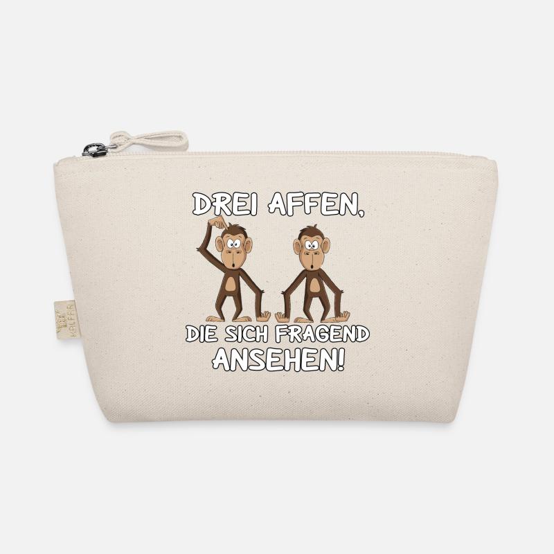 Drei Affen Bio-Täschchen