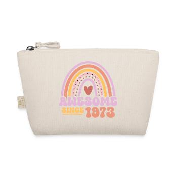 Great since 1973 - Retro Vintage Birthday - Organic Pouch - nature - Front