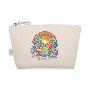 Rainbow Wonderland - Organic Pouch - nature - Front