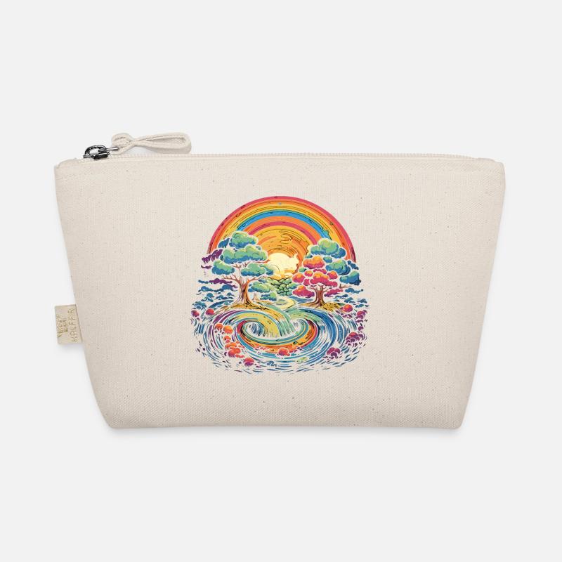 Regenbogen Wunderwelt Bio-Täschchen
