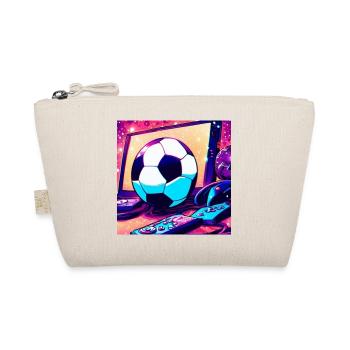 SpaceFootball - Bio-Täschchen - Natur - Vorne