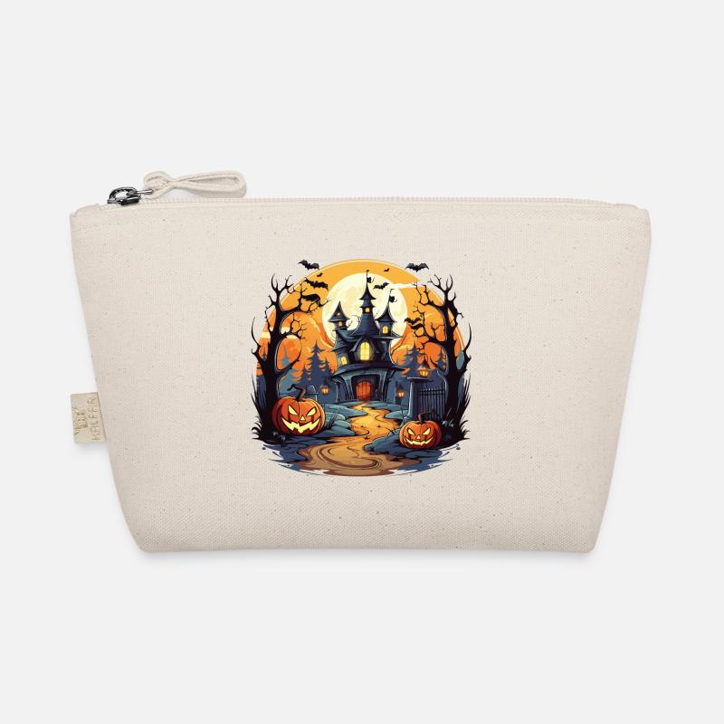 Halloween Haunted House Castle Pumpkin Bat Trousse biologique