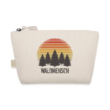 Wald Mensch Bäume Baum Waldliebhaber Waldmensch - Bio-Täschchen - Natur - Vorne