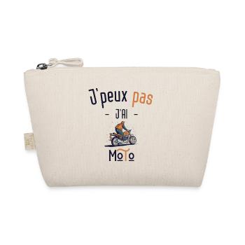J'peux pas j'ai Moto - Trousse biologique - nature - Devant